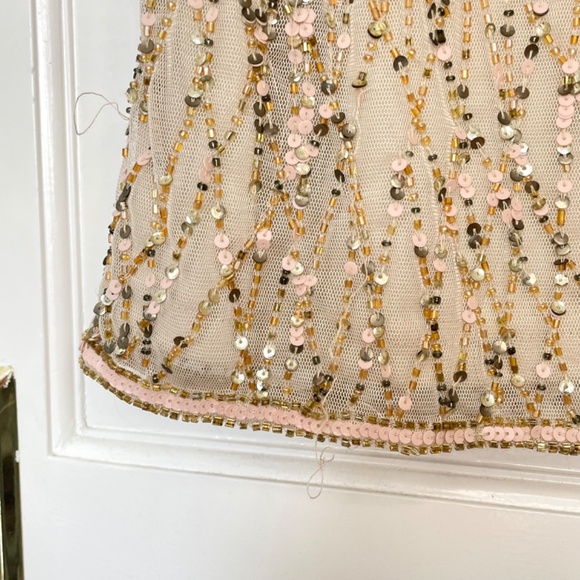 Adrianna Papell Short Sequin Dress - Picture 4 of 7